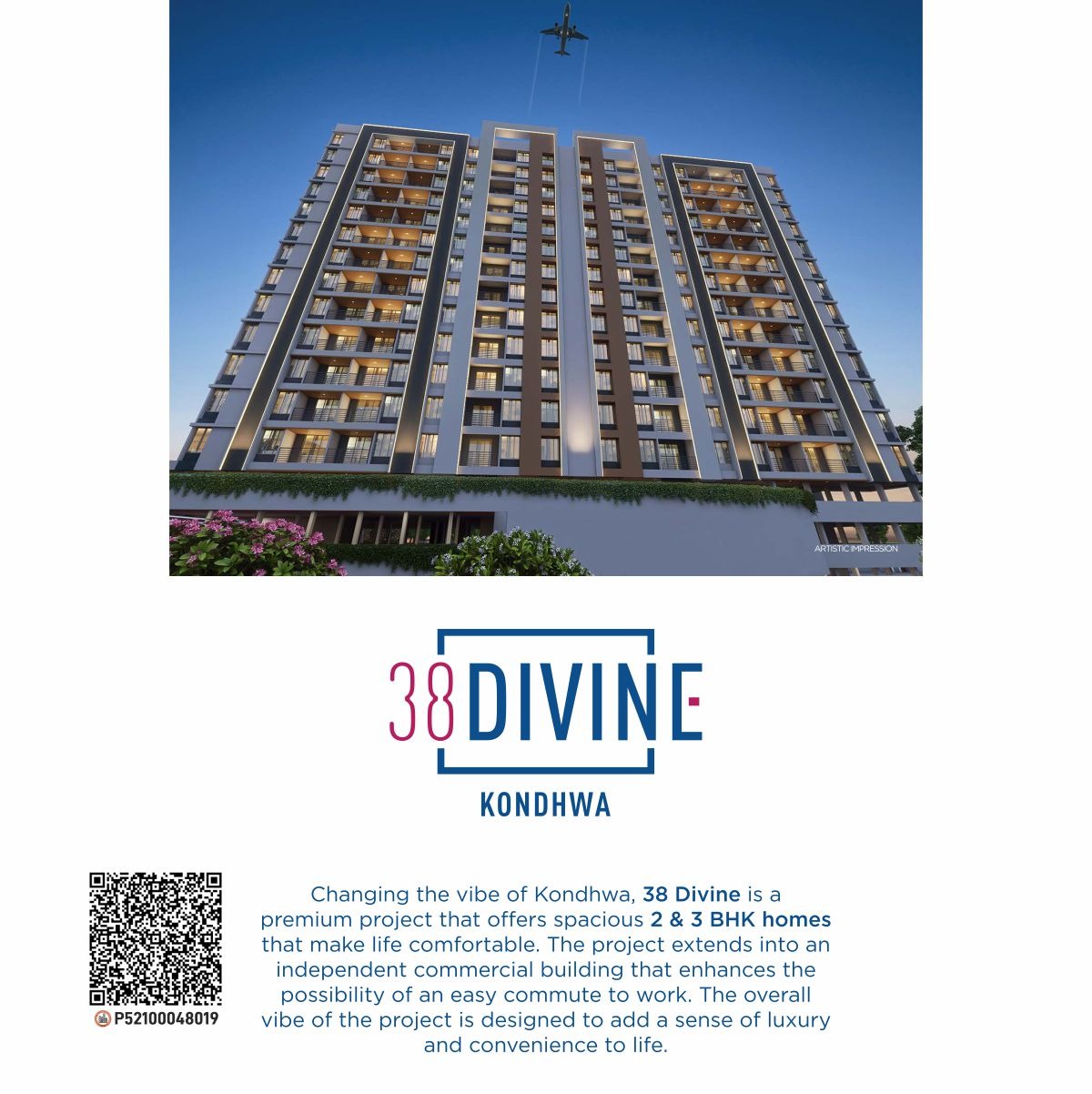 38 Divine 2 & 3 BHK