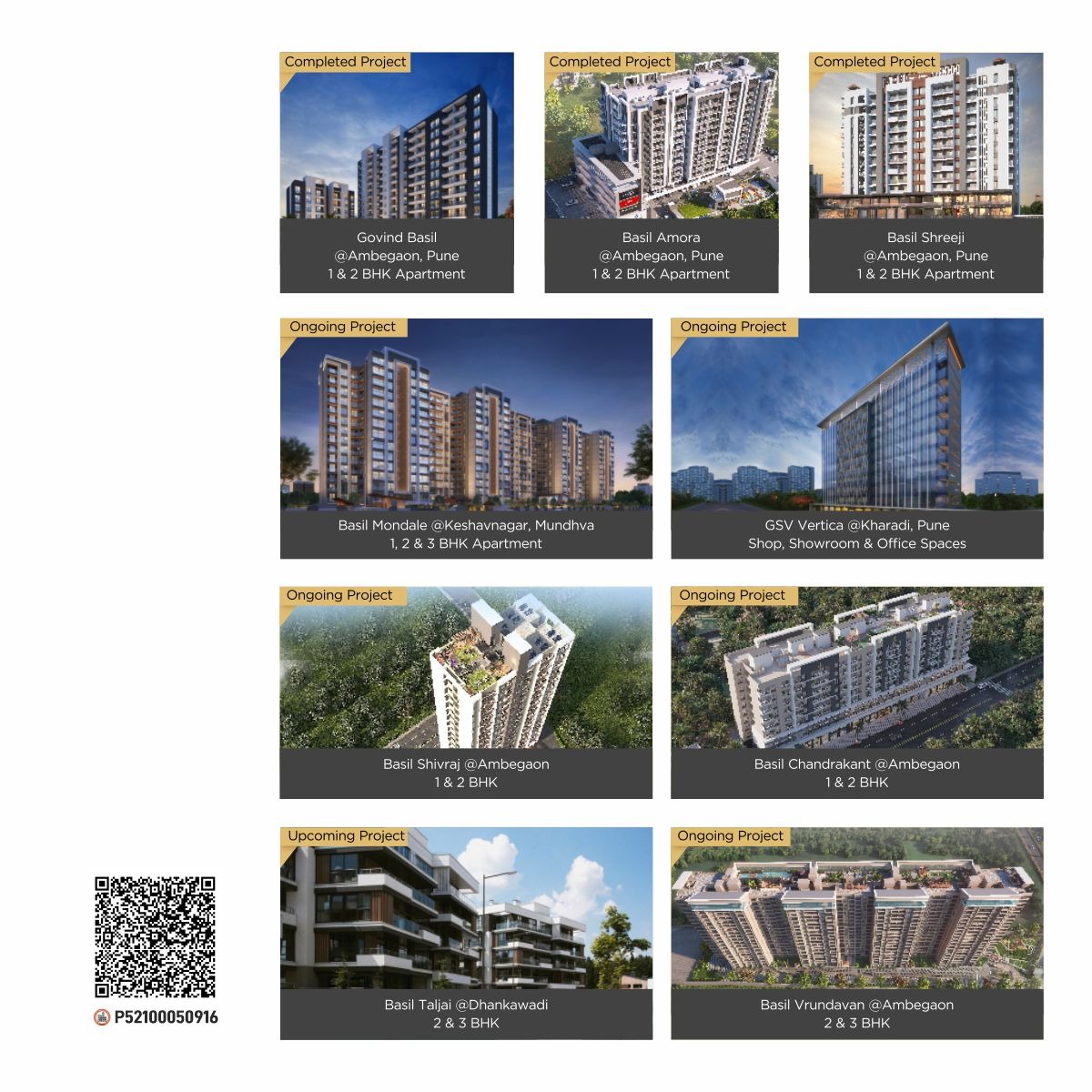 Basil Maximus  2 & 3 BHK