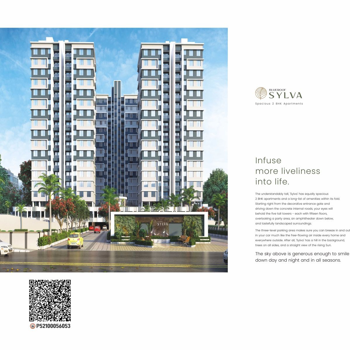 Blueroof Sylva 2 BHK