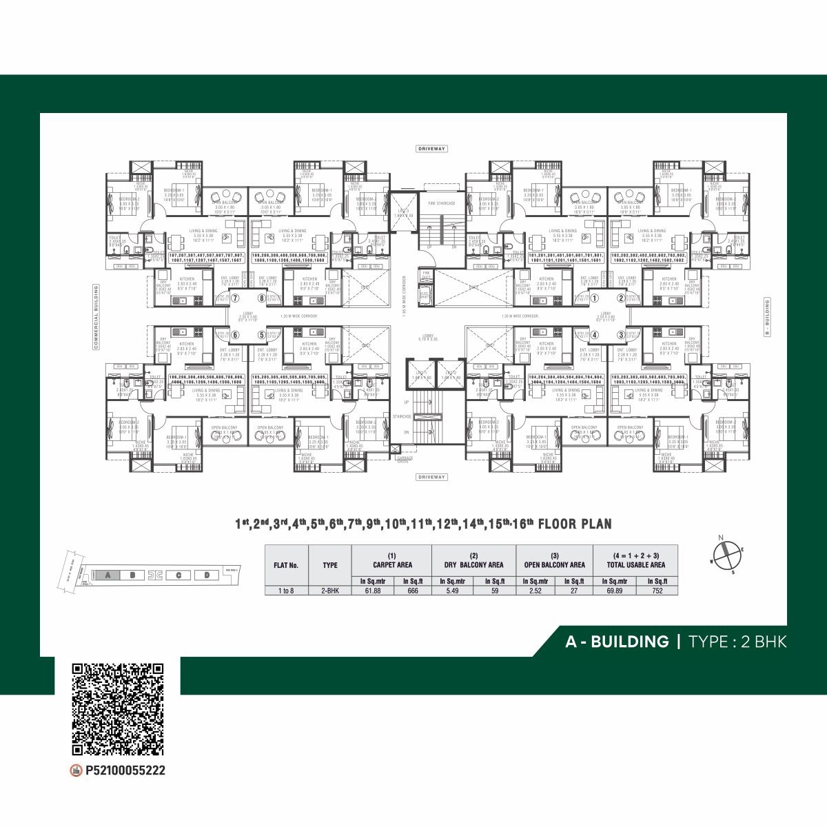 Kairosa 2.0 -2 BHK