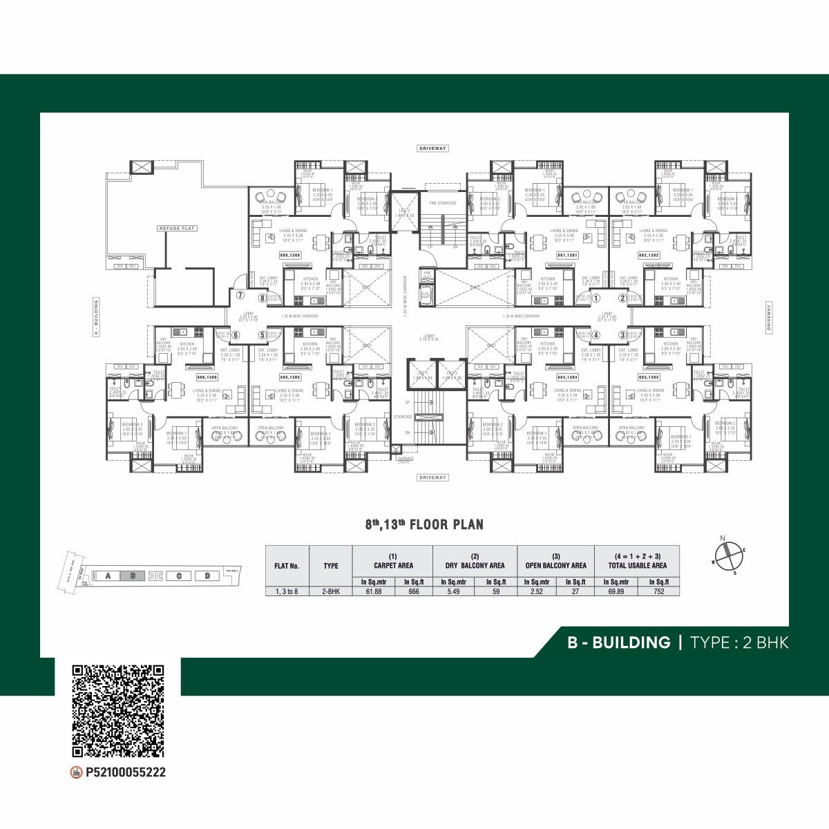 Kairosa 2.0 -2 BHK