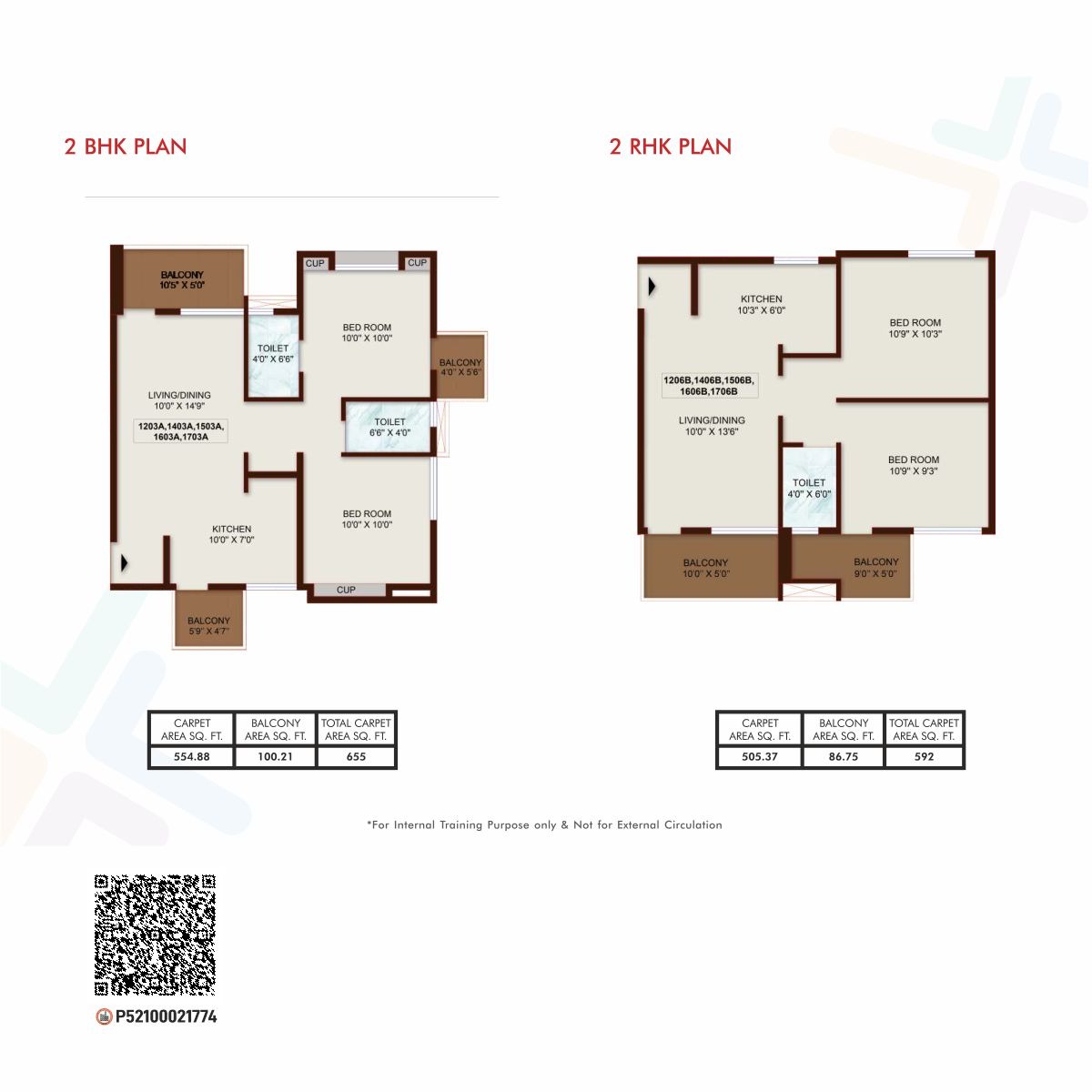 Pruthvi Proximus  Studio & 2 BHK