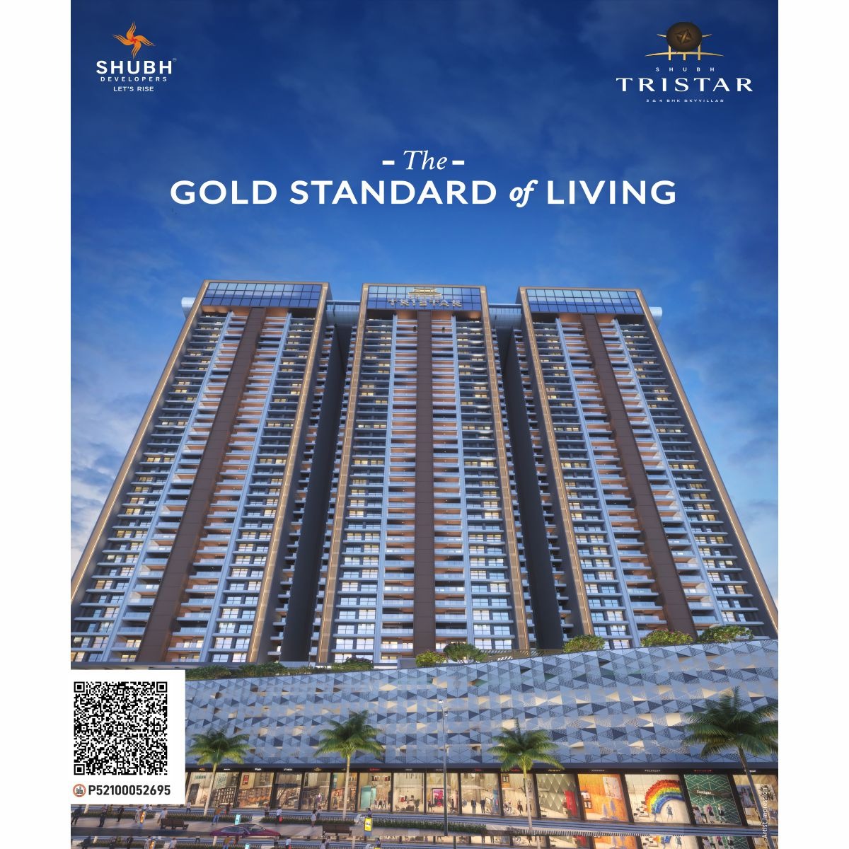 Shubh Tristar 3 & 4 BHK