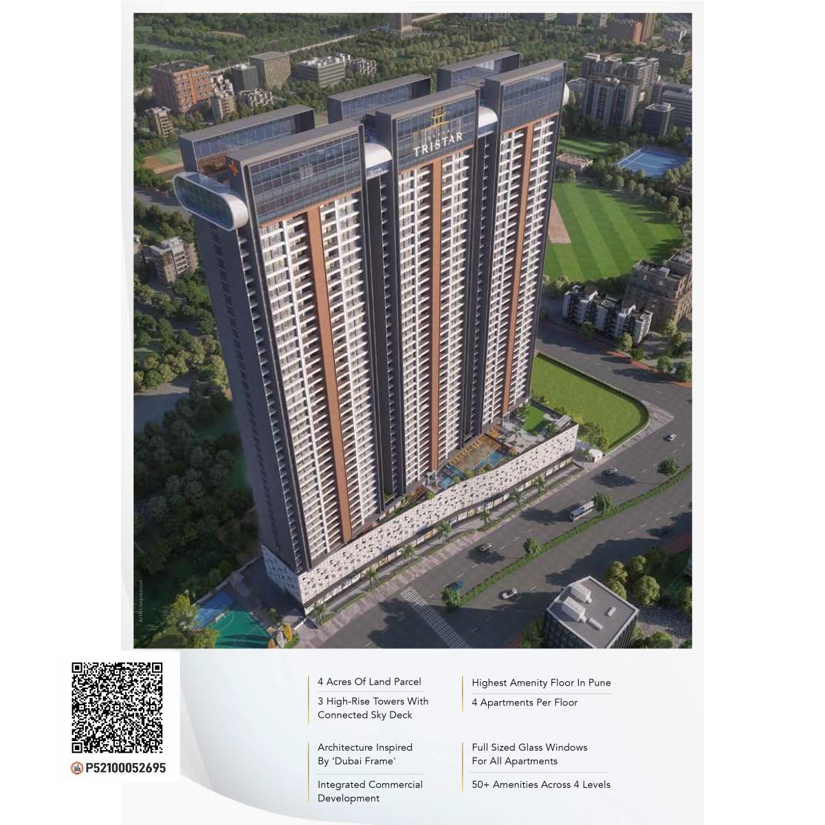 Shubh Tristar 3 & 4 BHK