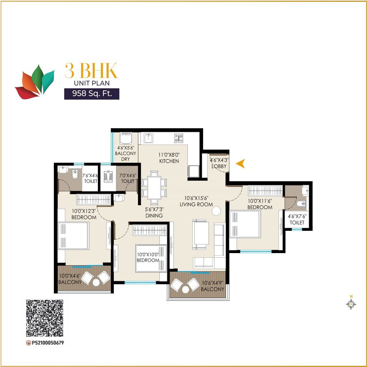 Luxuria 2&3BHK