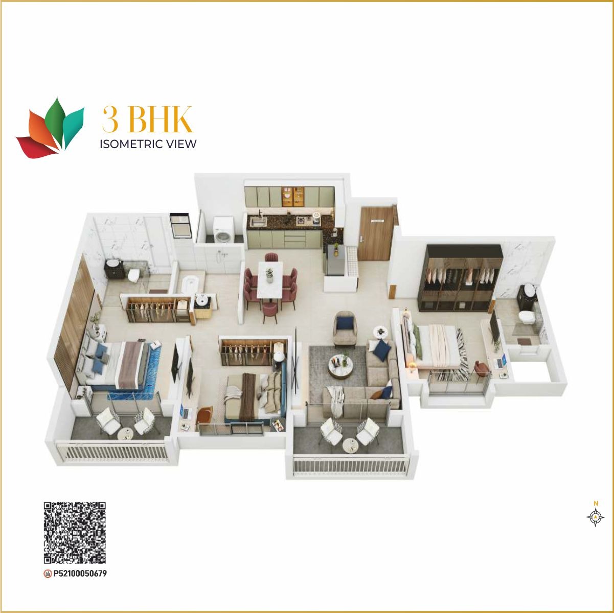 Luxuria 2&3BHK