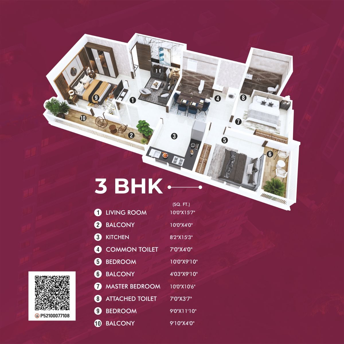 Renuka Vista 2&3BHK