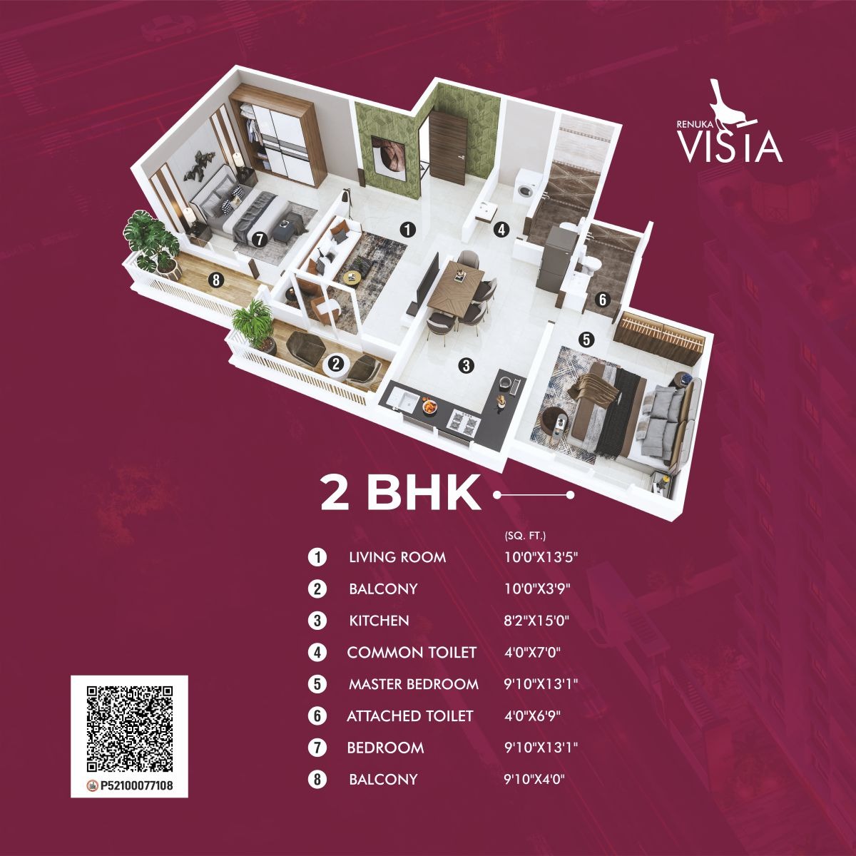 Renuka Vista 2&3BHK