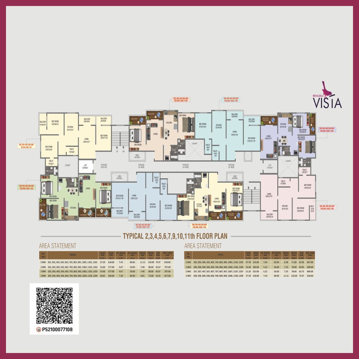 Renuka Vista 2&3BHK