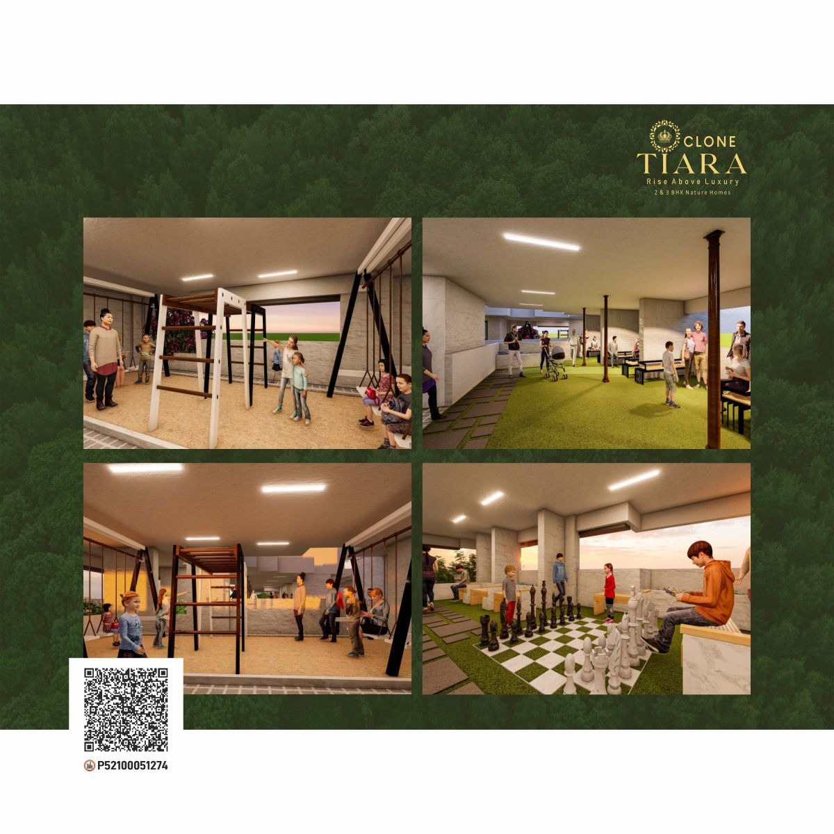 Clone Tiara 2BHK,2.5BHK,3BHK