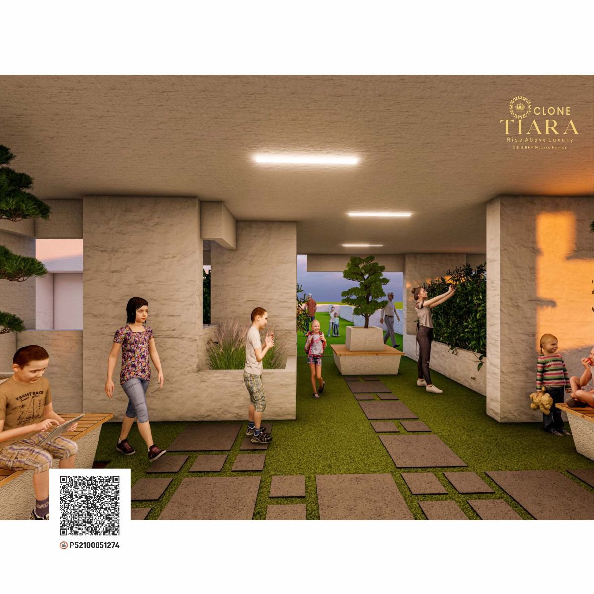 Clone Tiara 2BHK,2.5BHK,3BHK