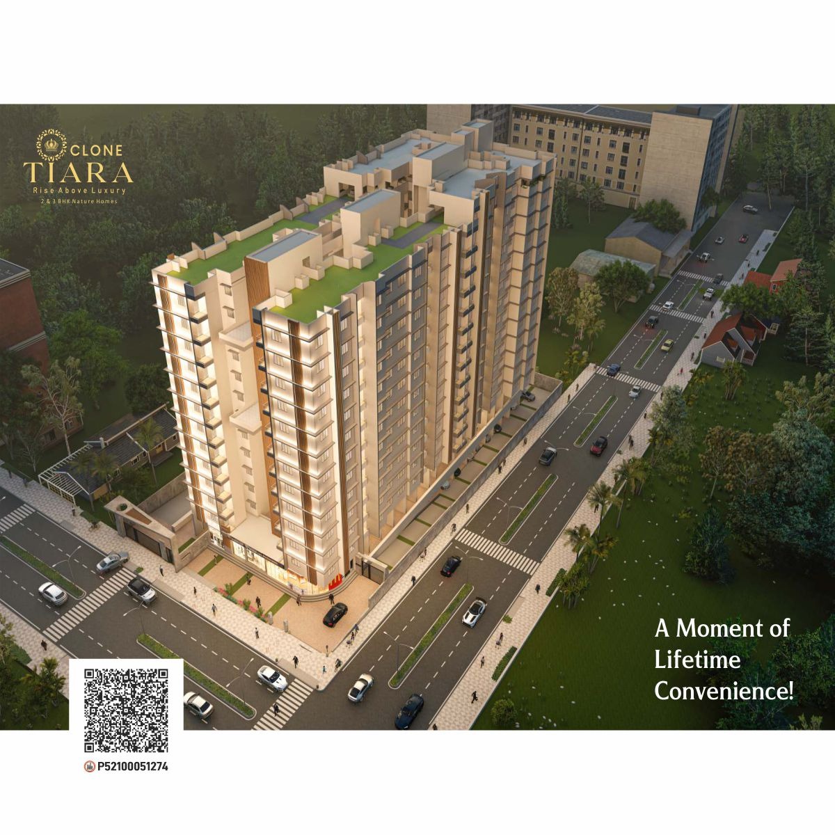 Clone Tiara 2BHK,2.5BHK,3BHK